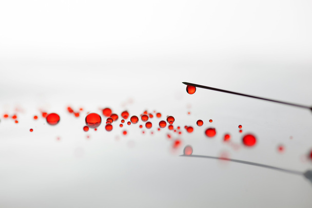 krwawe strzykawka - Zdjęcie, obraz