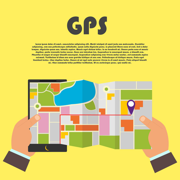 infográficos GPS móvel
. - Vetor, Imagem