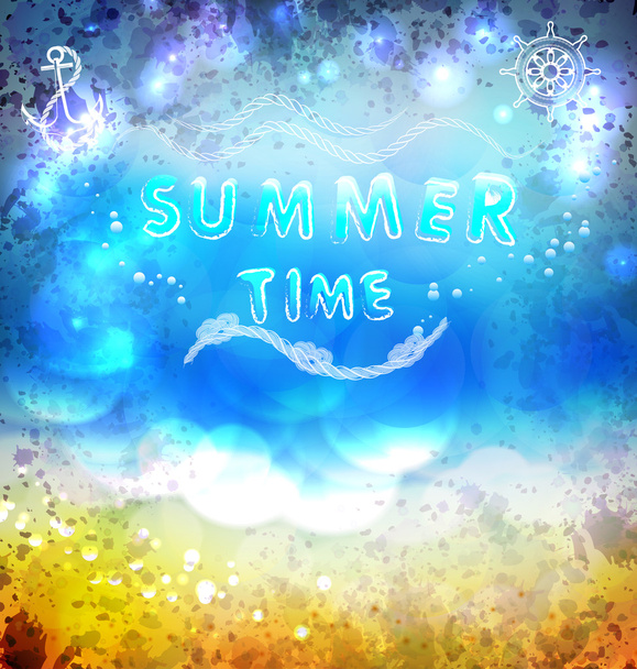 summer time, travel concept - ベクター画像