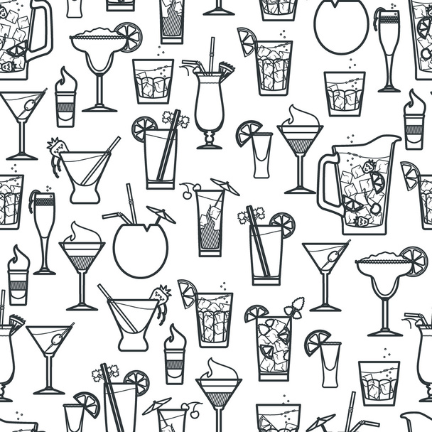 Cocktail Background - Вектор,изображение