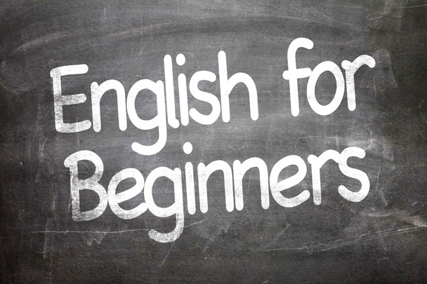 English for Beginners written - Photo, Image