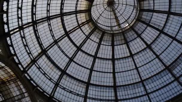 Galleria Vittorio Emanuele II à Milan - Séquence, vidéo
