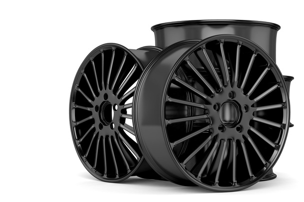 ruedas automáticas en negro
 - Foto, Imagen