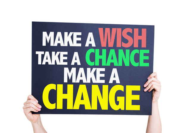 Make a Wish Take a Chance - Foto, afbeelding
