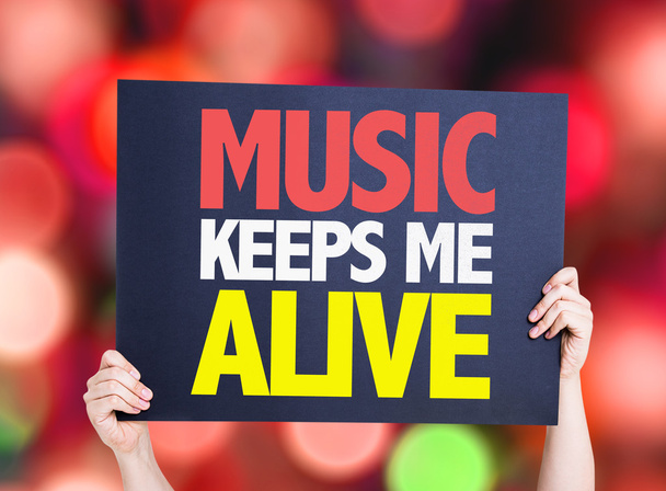 Music Keeps Me Alive - Photo, Image