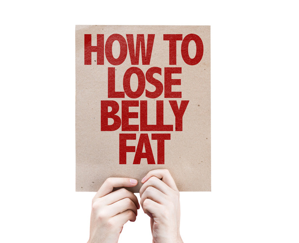 How To Lose Belly Fat card - Photo, Image