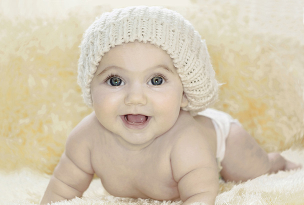 Bébé heureux mignon - Photo, image