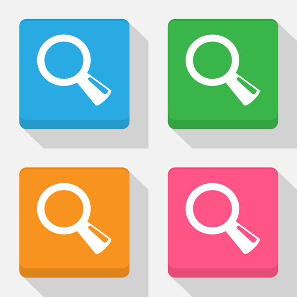 Los iconos de búsqueda son ideales para cualquier uso. Vector EPS10
. - Vector, imagen