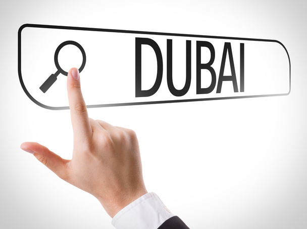 Arama çubuğunda yazılı Dubai - Fotoğraf, Görsel