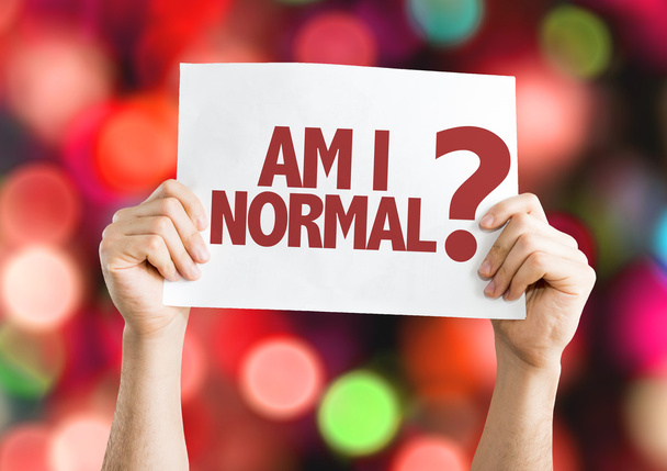 Jsem normální? transparent - Fotografie, Obrázek