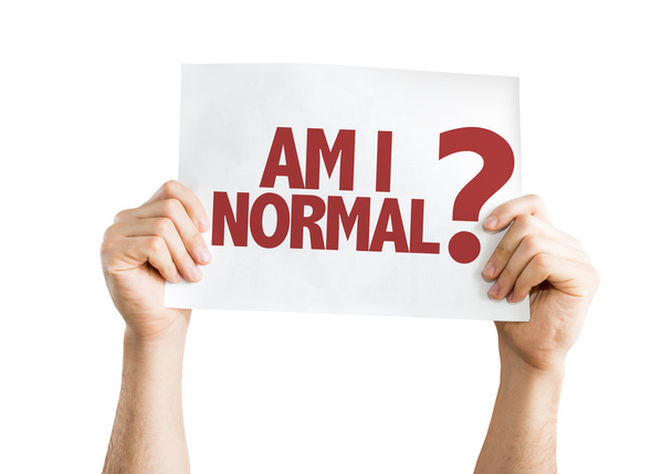 Ja jestem normalny? afisz - Zdjęcie, obraz