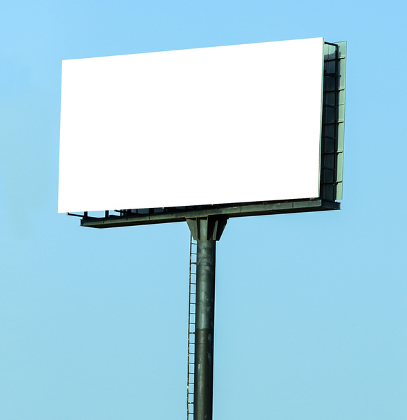 Пустой городской рекламный щит
 - Фото, изображение