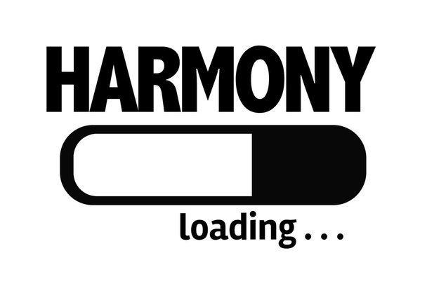 Bar Loading with the text: Harmony - Photo, Image