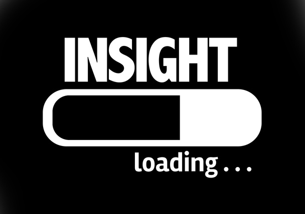 Bar Loading with the text: Insight - Photo, Image