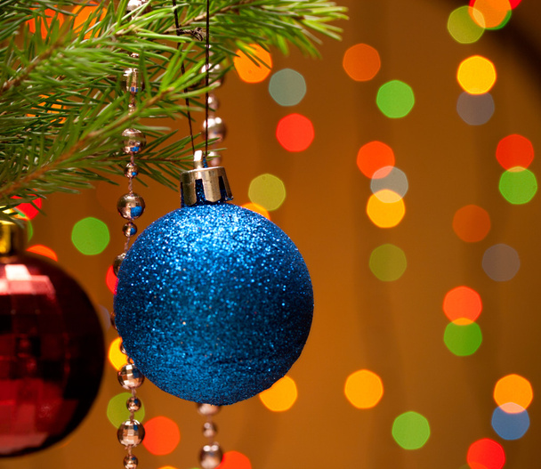 Decoraciones del árbol de Navidad
 - Foto, Imagen