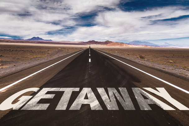 Getaway-sivatagi úton - Fotó, kép