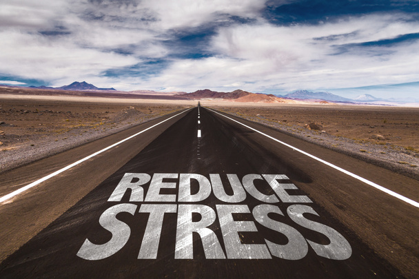 Issız yolda stresi azaltmak - Fotoğraf, Görsel
