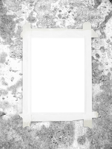 One paper sheet with scotch tape - Photo, Image