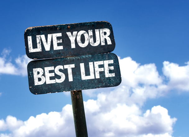 Live Your Life Najlepszy znak - Zdjęcie, obraz