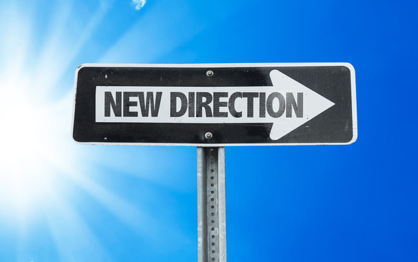 New Direction direction sign - Photo, Image