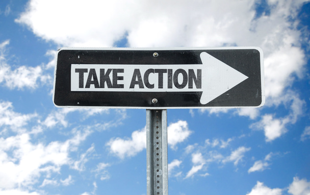 Prendre Action direction signe
 - Photo, image
