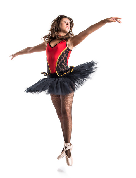 Gyönyörű lány balerina táncos - Fotó, kép