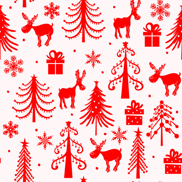 Christmas pattern seamless - Vektor, kép