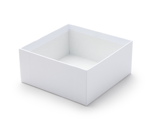 Caja de regalo blanca vacía
 - Foto, Imagen