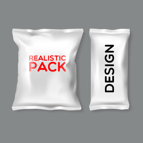 Realistic Pack Templates - Vector, Image