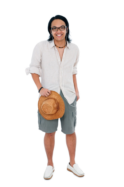 Happy Young Asian Man - Foto, Imagen