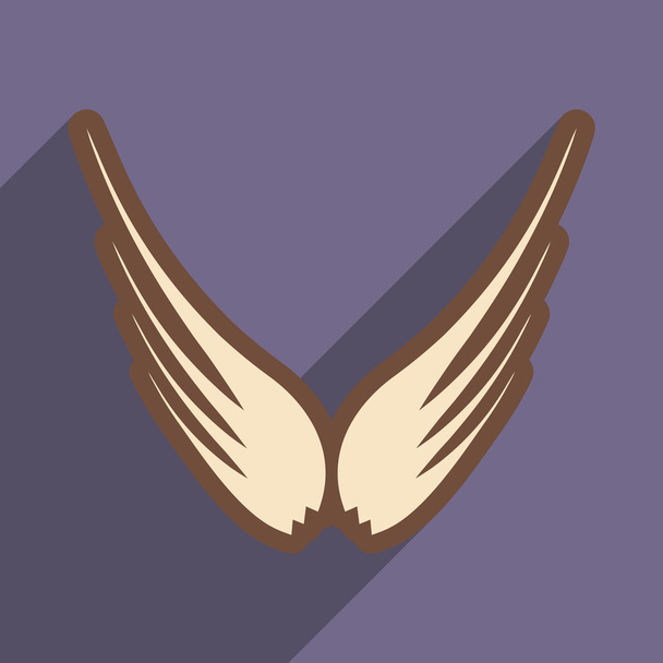 стильные крылья орла
 - Вектор,изображение