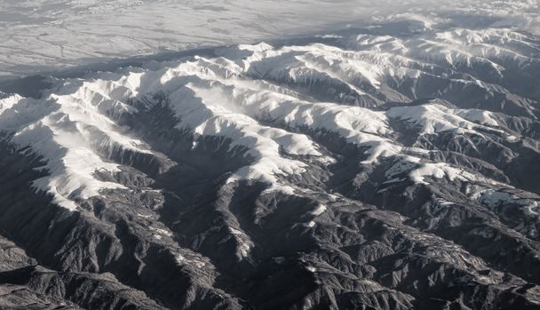 Mountains and snow - Фото, изображение