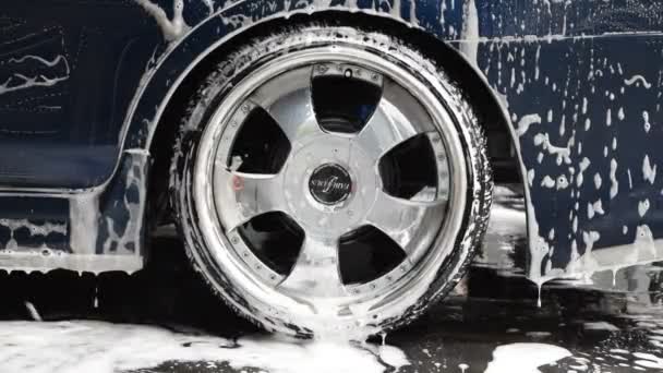 Myjnia samochodowa - Materiał filmowy, wideo