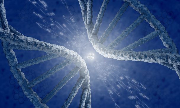 cząsteczka DNA - Zdjęcie, obraz