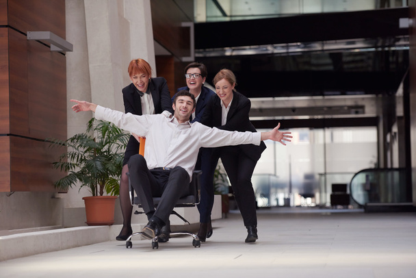 business people group having fun - Photo, Image