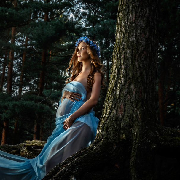 Beautiful pregnant woman - Valokuva, kuva