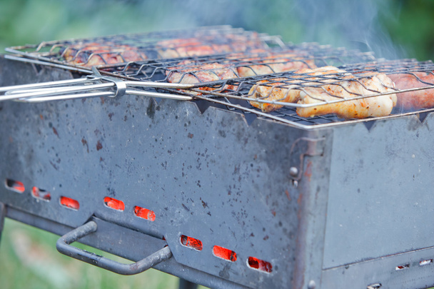 barbecue grill
 - Photo, image