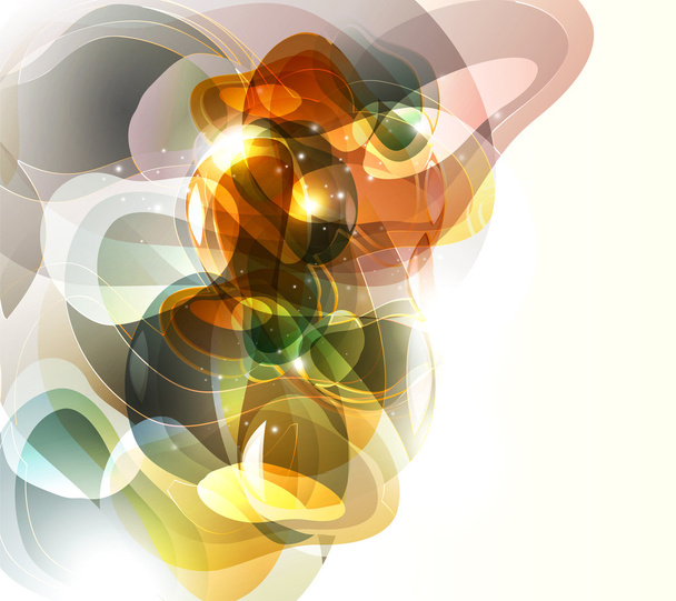 Абстрактный фон в футуристическом дизайне, линии с блеском
 - Вектор,изображение