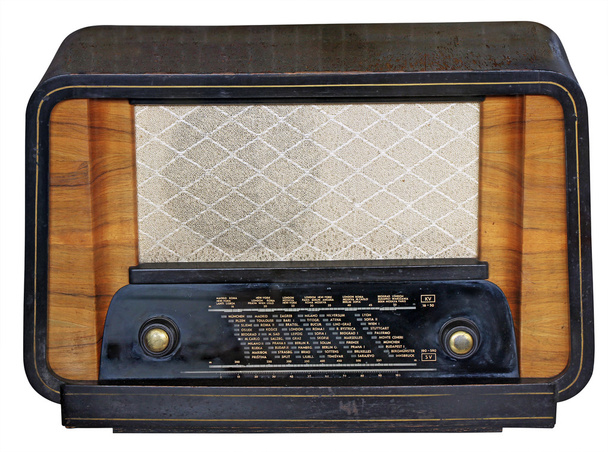 Wooden Tuner Radio - Foto, Imagen
