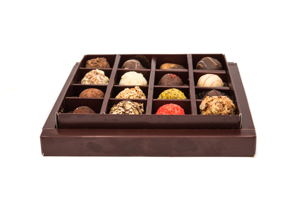 Κουτιά για σοκολατάκια τρούφες - Φωτογραφία, εικόνα
