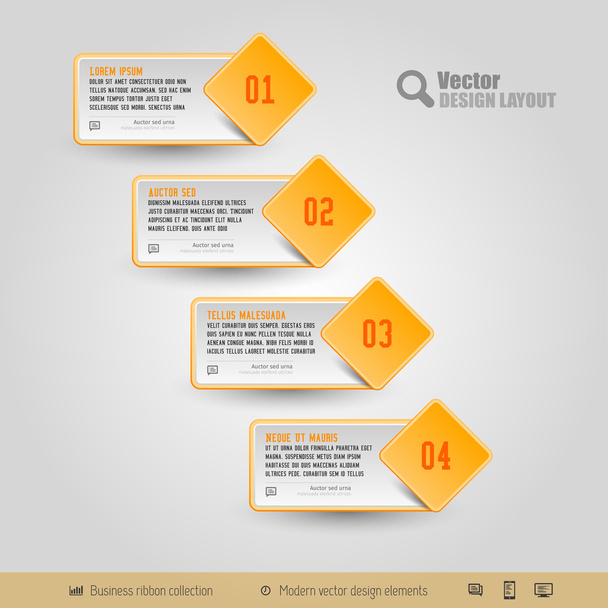 Vector Business Stickers - Вектор, зображення