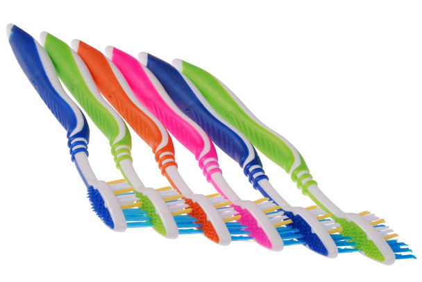 Escovas de dentes (caminho de recorte
) - Foto, Imagem