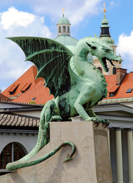 Dragón en Zmajski más - Liubliana
 - Foto, Imagen