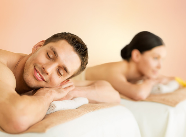 couple in spa - Photo, Image