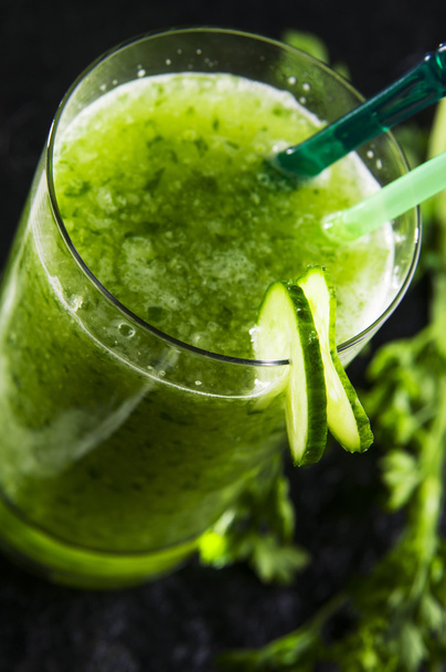 υγιεινό πράσινο smoothie - Φωτογραφία, εικόνα