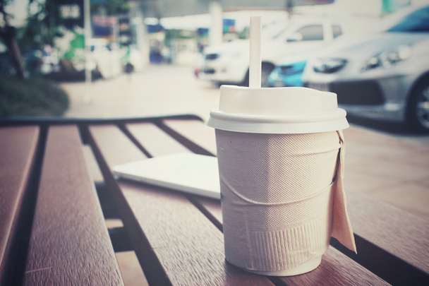 Papírový šálek kávy - Fotografie, Obrázek