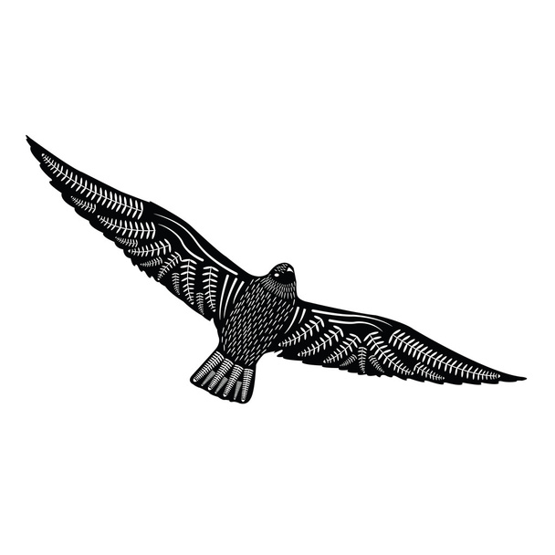 vogel silhouetten - Vector, afbeelding