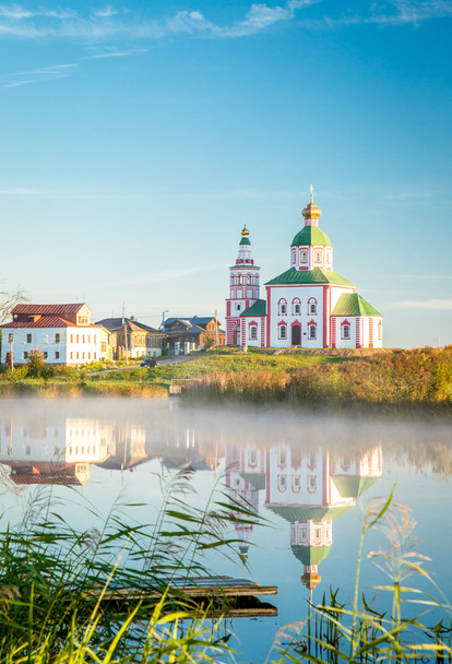 Orthodox church in city of Suzdal Russia - Zdjęcie, obraz