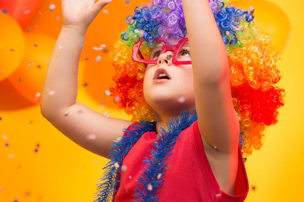 Child having fun at Carnival - Fotó, kép