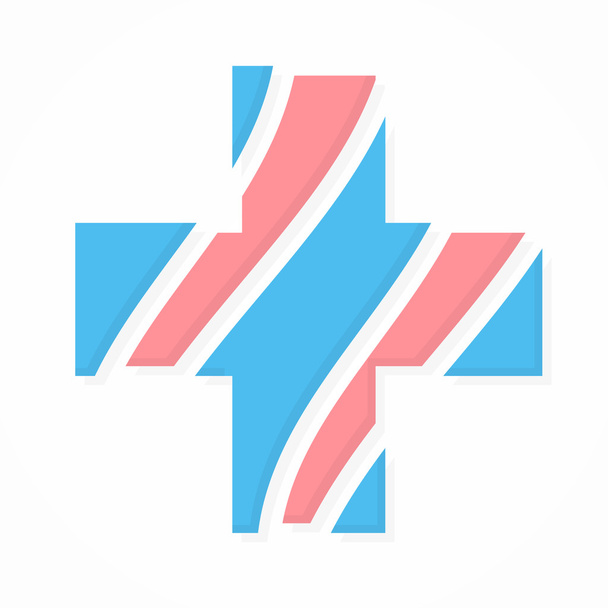Vektori lääketieteellinen apteekki logo
 - Vektori, kuva